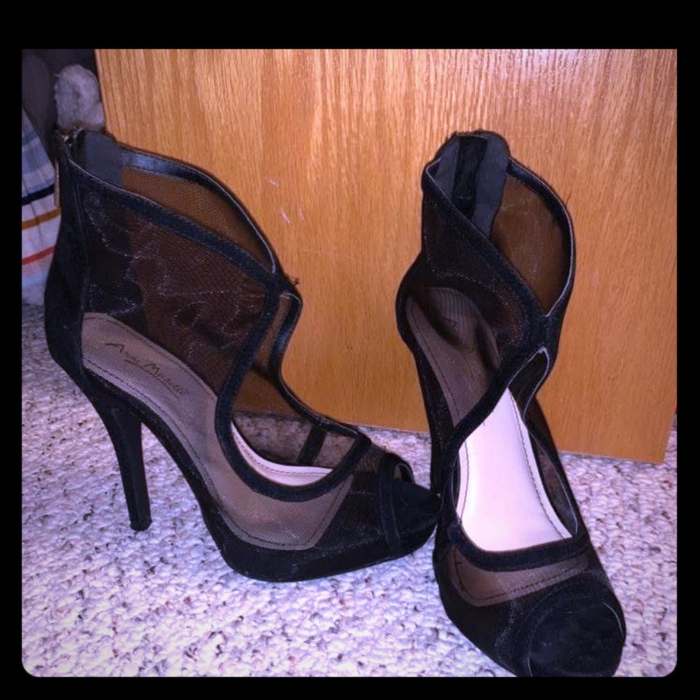 Black heels